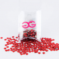 26499_Термоклеевые украшения для декора "Rhinestuds Red", 1упак. (432шт)