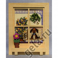 38057_Набор для вышивания "Июль/Август окно"