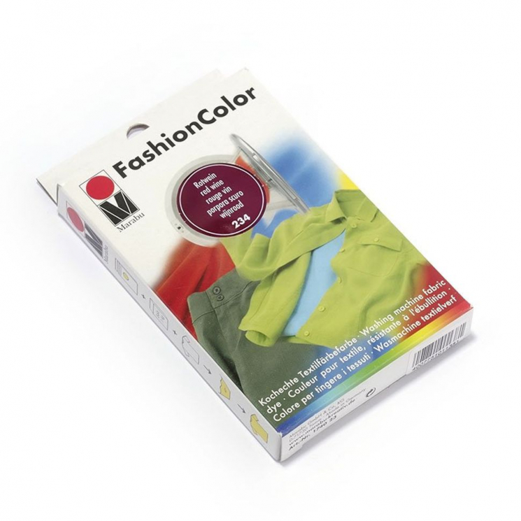 Краситель для ткани Marabu-Fashion Color арт.174023234 цвет 234 винный