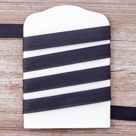 Тесьма брючная PEGA, цвет серый, 15 мм