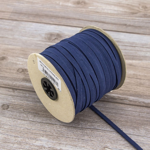 Резинка 6,6 мм, цвет темно-синий