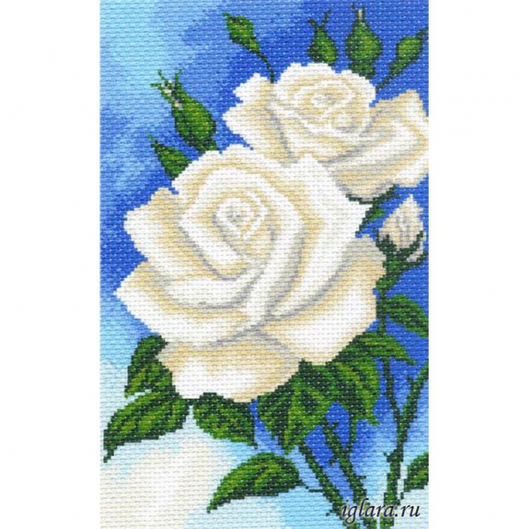 Рисунок на канве МАТРЕНИН ПОСАД арт.28х37 - 1299 Розочки