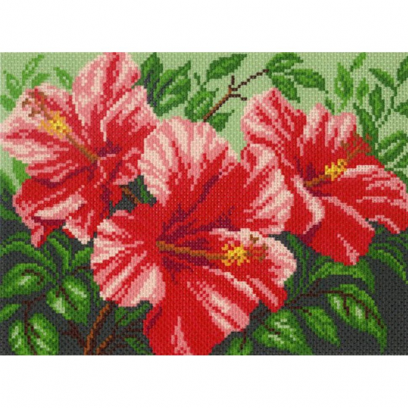 Рисунок на канве МАТРЕНИН ПОСАД арт.28х37 - 1008-1 Суданская роза