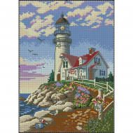 Набор для вышивания DIMENSIONS арт.DMS-06958 Маяк на скалистом мысе 13х18 см Набор для вышивания DIMENSIONS арт.DMS-06958 Маяк на скалистом мысе 13х18 см