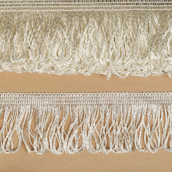Бахрома для штор арт.0390-1070 цв.6371 шир.60мм цв.айвори уп.10м Бахрома для штор арт.0390-1070 цв.6371 шир.60мм цв.айвори уп.10м