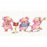 Набор для вышивания АЛИСА арт.0-10 Трио 20х12 см