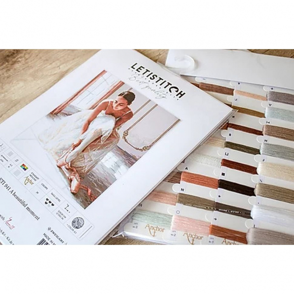 Набор для вышивания LETI арт. 941 Прекрасный момент 32х28 см Набор для вышивания LETI арт. 941 Прекрасный момент 32х28 см