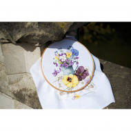 Набор для вышивания LANARTE арт.PN-0170951 Violets 24х31 см