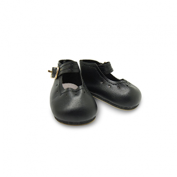 Туфли для куклы с пряжкой арт.КЛ.28342 65х30мм цв.черный 1 пара