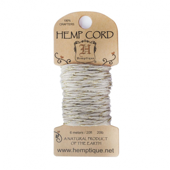 111010_Шнур HEMPTIQUE на мини-блистере #20 - 1 мм, 6 м 111010_Шнур HEMPTIQUE на мини-блистере #20 - 1 мм, 6 м