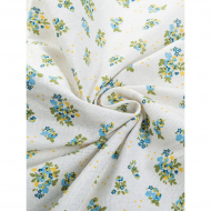 Ткань Лен, арт.TBY-DJ-25, 140г/м?, 30% лен 70% хлопок, шир.150см, рул.20м