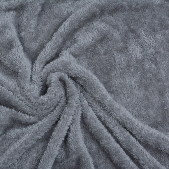 Ткань МЕХ трикотажный TBY-180-6, 180 г/м?, шир.165см, цв.св.серый, рул.20м