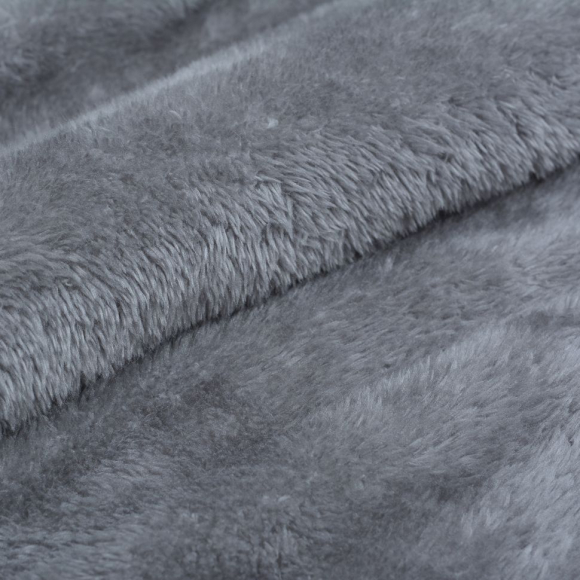 Ткань МЕХ трикотажный TBY-180-6, 180 г/м?, шир.165см, цв.св.серый, рул.20м