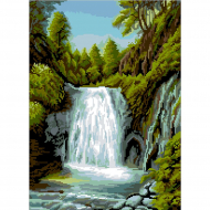 Набор для вышивания мулине НИТЕКС арт.2027 45х33 см