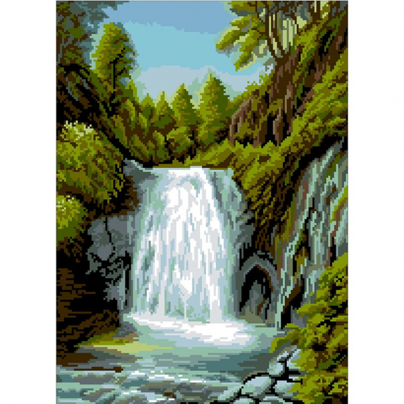 Набор для вышивания мулине НИТЕКС арт.2027 45х33 см