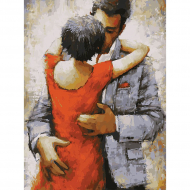 Картины по номерам Белоснежка арт.БЛ.156-AS Двое 30х40 см