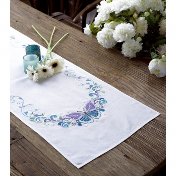 76195_Набор для вышивания дорожки "Великолепная бабочка"