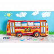 Набор для вышивания PANNA арт. PD-1947 Подушка Автобус 50х22 см Набор для вышивания PANNA арт. PD-1947 Подушка Автобус 50х22 см