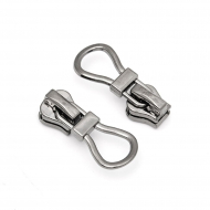 Замок MaxZipper автомат ТР#5 F14 цв.черный никель уп.10шт Замок MaxZipper автомат ТР#5 F14 цв.черный никель уп.10шт