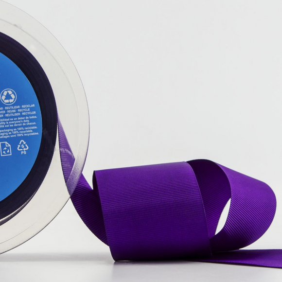 181907_Лента репсовая SAFISA, 50 мм, 25 м, цвет 39 фиолетовый 181907_Лента репсовая SAFISA, 50 мм, 25 м, цвет 39 фиолетовый