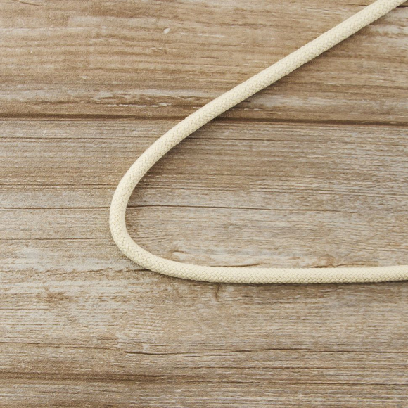 Шнур плетеный SPIRAL ( SAFISA), 8 мм, 50 м, цвет бежевый натуральный