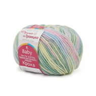 Пряжа для вязания ТРО Кроха (20% шерсть, 80% акрил) 10х50г/135м цв.1373М