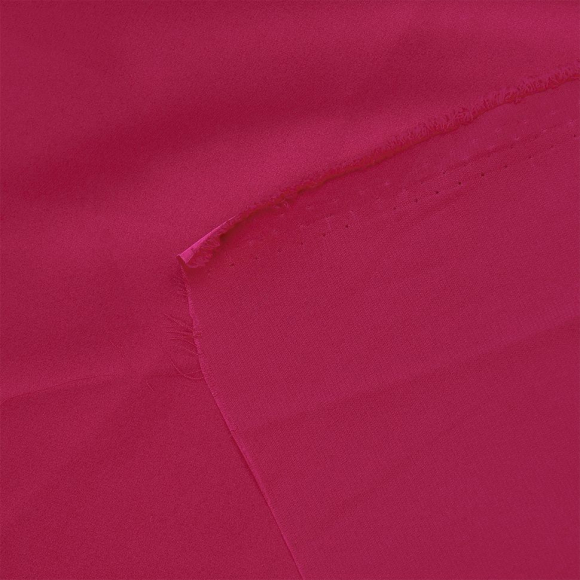 Ткань шелк Армани 90г/м? 97% ПЭ 3% Спандекс шир.150см арт.TBYArm-043 цв.43 малиновый рул.25м