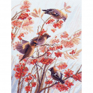 Рисунок на канве МАТРЕНИН ПОСАД арт.37х49 - 1222 Свиристели