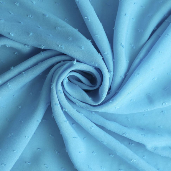 Ткань Штапель 80 г/м? 100% вискоза шир.145 см арт.Р.14818.07 цв.07 бирюзовый уп.25м