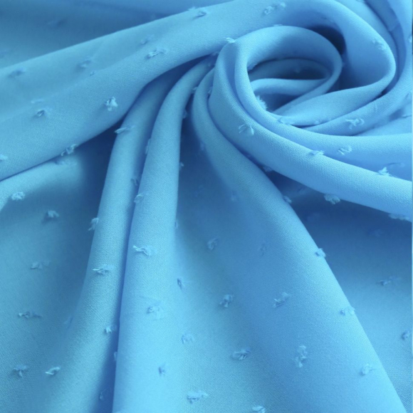 Ткань Штапель 80 г/м? 100% вискоза шир.145 см арт.Р.14818.07 цв.07 бирюзовый уп.25м