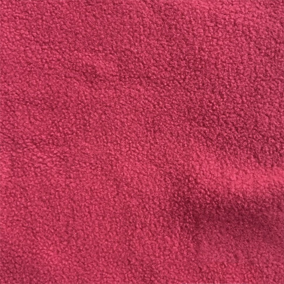 Ткань флис 2-х ст. TBY-0059-145 190 г/м? 100% ПЭ шир.150см  цв.F145 малина уп.10м
