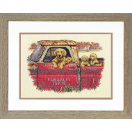 Набор для вышивания DIMENSIONS арт.DMS-70-35405 Золотая поездка 36х25 см Набор для вышивания DIMENSIONS арт.DMS-70-35405 Золотая поездка 36х25 см