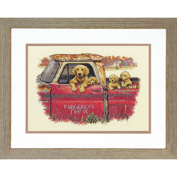 Набор для вышивания DIMENSIONS арт.DMS-70-35405 Золотая поездка 36х25 см