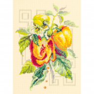 Набор для вышивания ЧУДЕСНАЯ ИГЛА арт.100-211 Перец 18х25 см Набор для вышивания ЧУДЕСНАЯ ИГЛА арт.100-211 Перец 18х25 см
