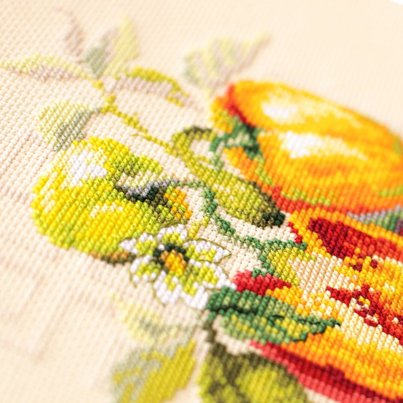 Набор для вышивания ЧУДЕСНАЯ ИГЛА арт.100-211 Перец 18х25 см