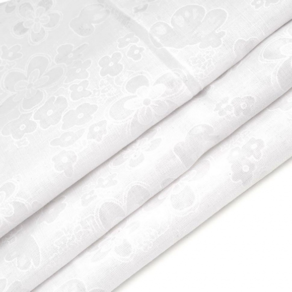 Ткань арт.725-4 цв.белый уп.5м