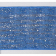 114027_Резинка-пояс с люрексом, 40 мм, цвет синий с золотом 114027_Резинка-пояс с люрексом, 40 мм, цвет синий с золотом