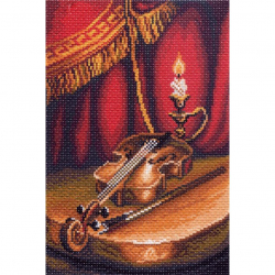 Рисунок на канве МАТРЕНИН ПОСАД арт.28х37 - 1400 Скрипка