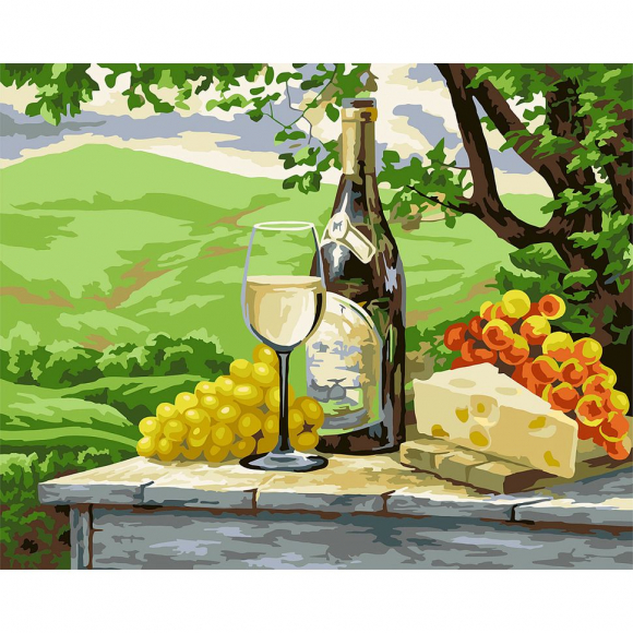 Картины по номерам с холстом на подрамнике ФРЕЯ арт.PNB.R2 №83 Летний пикник 40х30 см