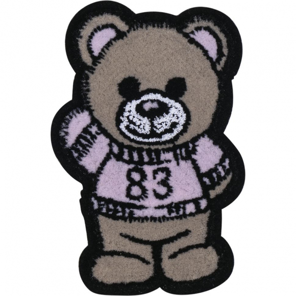 Термоаппликация "Мишка пушистый в розовом свитере"