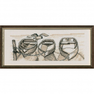 Набор для вышивания "Лодки" Набор для вышивания "Лодки"