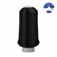 Нитки текстурированные некрученые 150D/1 цв.черный MAX 15000 м Нитки текстурированные некрученые 150D/1 цв.черный MAX 15000 м
