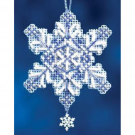 Набор для вышивания бисером MILL HILL Сапфир кристалл 5х7 см