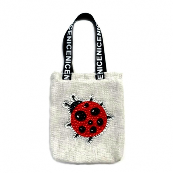 181377_Сумка - шоппер мини "Божья коровка" 181377_Сумка - шоппер мини "Божья коровка"