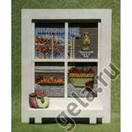 38058_Набор для вышивания "Ноябрь/Декабрь окно"