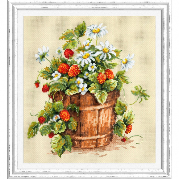 Набор для вышивания ЧУДЕСНАЯ ИГЛА арт.55-12 Вкус лета 24х26 см