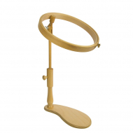 14555_Пяльцы круглые с замком настольные, диаметр 30,5 см