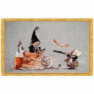 Набор для вышивания NIMUE арт.71-M007 K Les Crepes! (Блинчики) 23х13 см