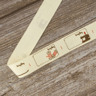 85537_Лента хлопковая на картонной мини-катушке "Швейный дизайн"