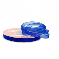 Лента капрон (органза) IDEAL шир.6мм цв.1039 яр.синий уп.27,4 м